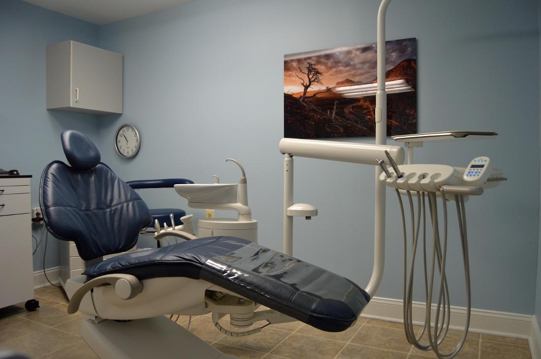 We have five treatment rooms with modern dental equipment
